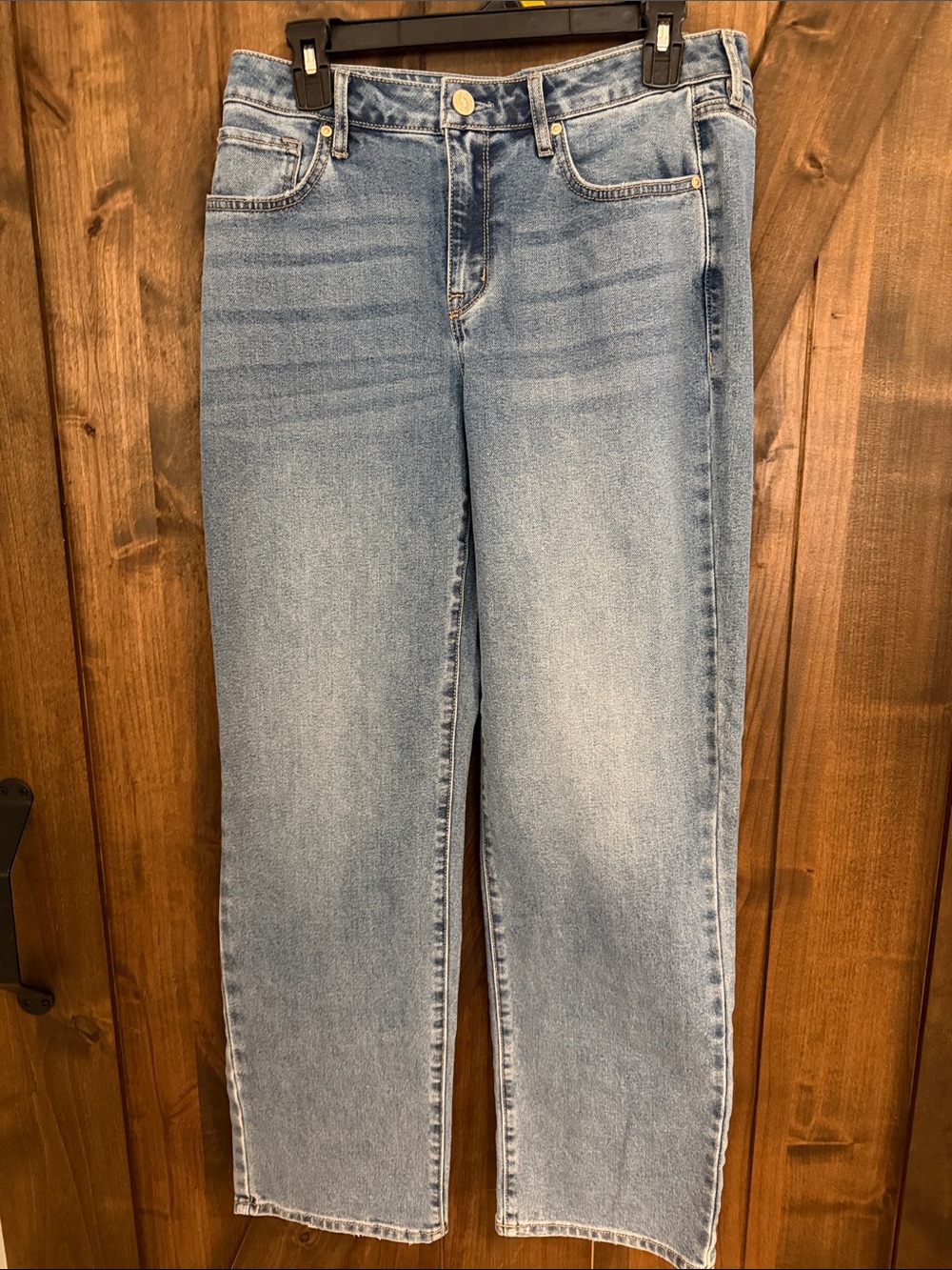 Seven7 Light Blue Straight Leg Jeans